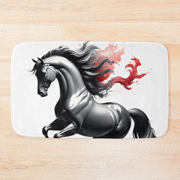 Item preview, "Shadow Stallion – Flame of Freedom" designed and sold by The-Daily-Drape.