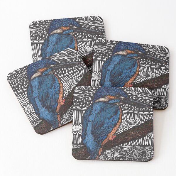 Item preview, Azure Kingfisher designed and sold by Handmadebyhemmings.