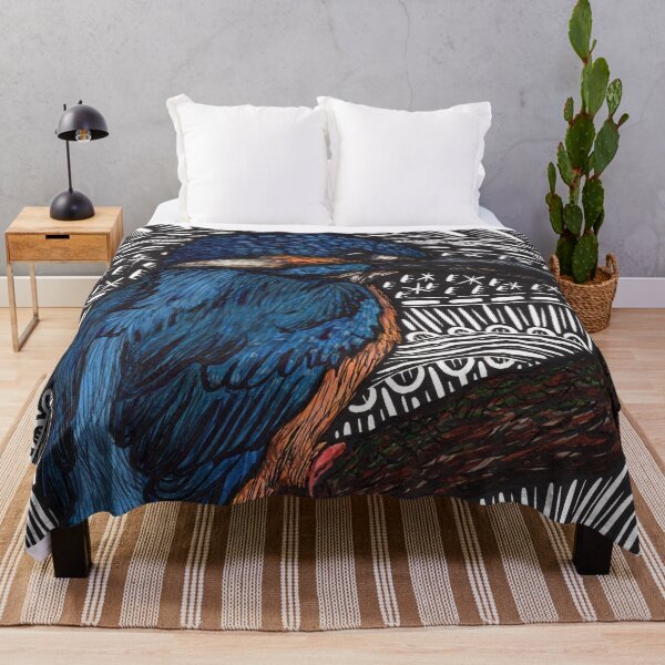 Item preview, Azure Kingfisher designed and sold by Handmadebyhemmings.