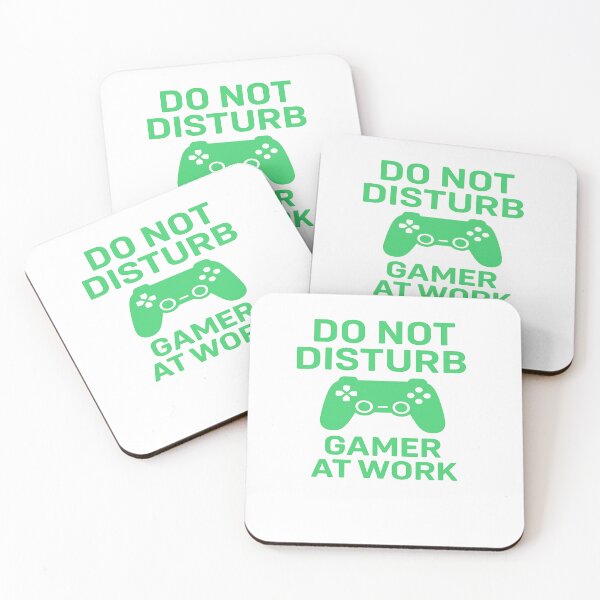Item preview, Do Not Disturb - Gamers At Work designed and sold by CrazyHabibi.