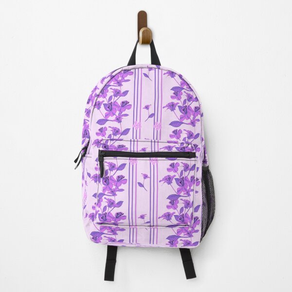 Item preview, Floral Strip - mauve designed and sold by Sonya Gray.