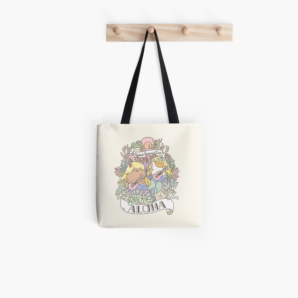 Rodent Mermaid Duo Tote Bag