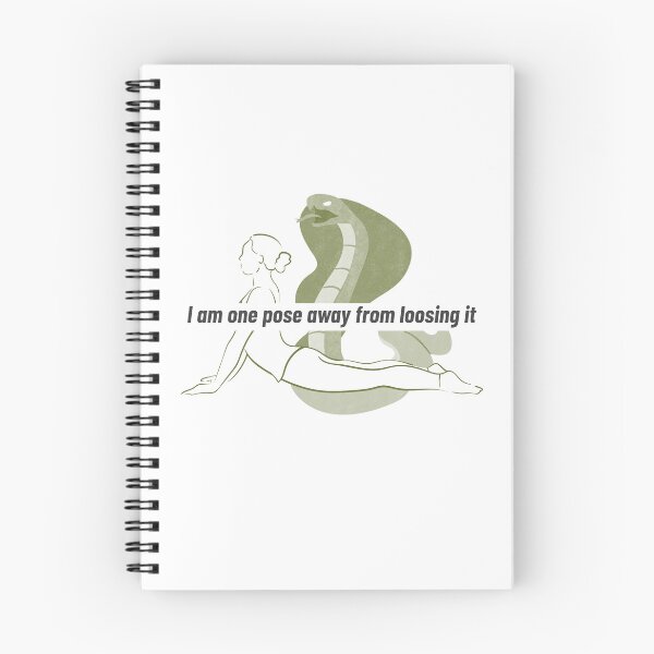 Item preview, Yoga: I am one pose away from loosing it  designed and sold by OneHappyIguana.
