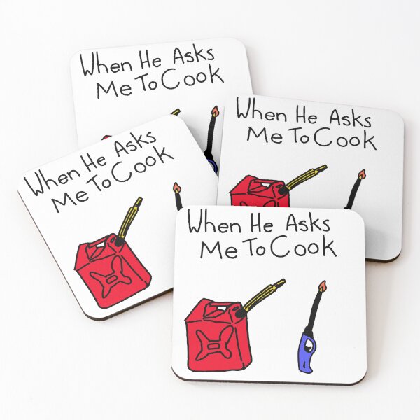 Item preview, When he asks me to cook designed and sold by diskirra.