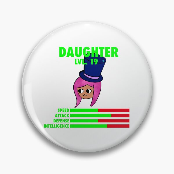 Item preview, Video Game Daughter: Playable Character designed and sold by chowlet.