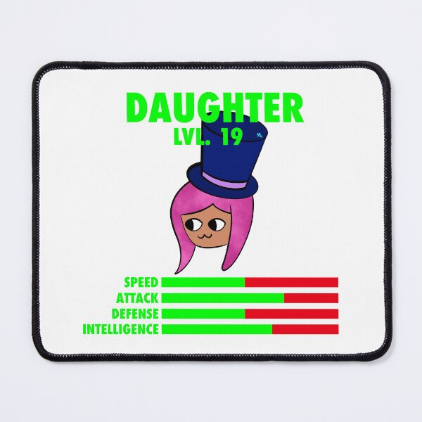Item preview, Video Game Daughter: Playable Character designed and sold by chowlet.