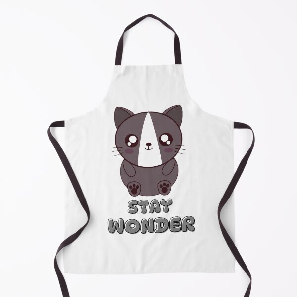 Item preview, Stay Wonder Cute Cat Cartoon Sticker designed and sold by IndianShopper.