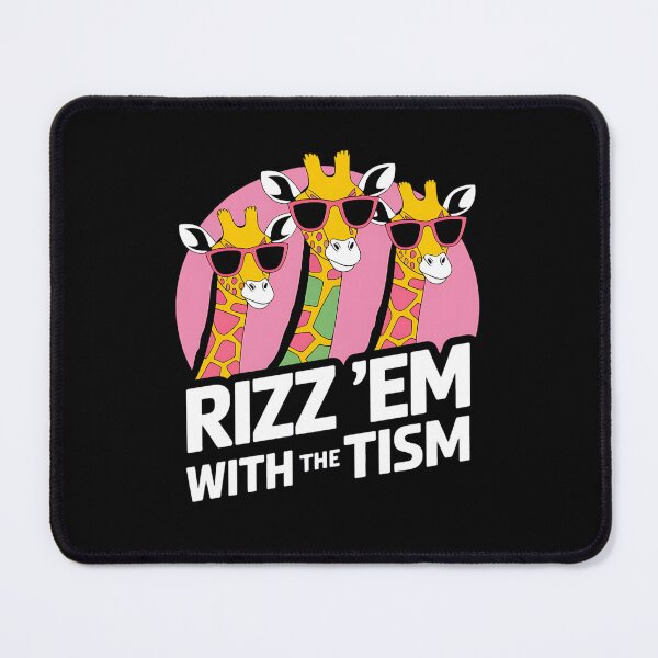 Item preview, Rizz Em With The Tism Autistic Giraffe designed and sold by splindoershop.