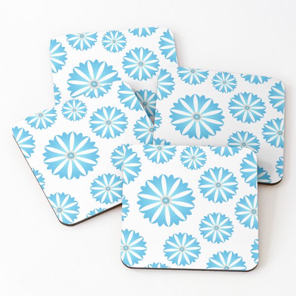 Item preview, August 2nd Birth Flower Cornflower Pattern designed and sold by birthflower.