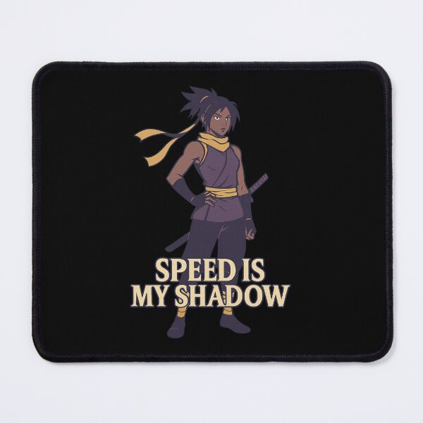 Item preview, Speed Is My Shadow – Ninja Warrior Art designed and sold by Diwakar-Designs.