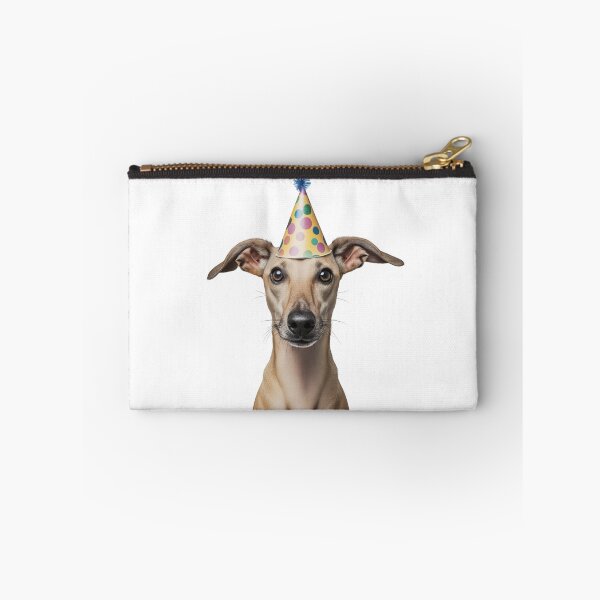 Item preview, Cute Sloughi dog with Party Hat Birthday Celebration designed and sold by LazyOwlStore.