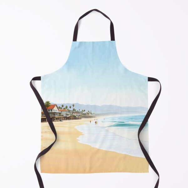 Item preview, Malibu Beach, California: Golden Sands & Swaying Palms designed and sold by LSVart.