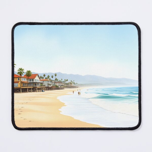 Item preview, Malibu Beach, California: Golden Sands & Swaying Palms designed and sold by LSVart.