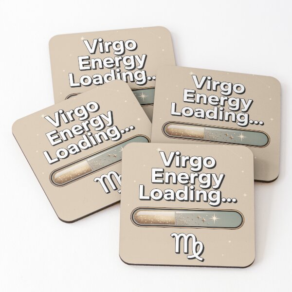Item preview, Virgo Energy Loading – Fun Zodiac Progress Bar Design by LaLi Designs designed and sold by LaLi-Designs.