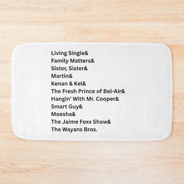 Item preview, Black Sitcoms of the 90's designed and sold by GiantSquid1.