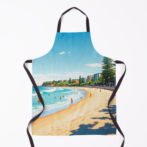 Artikelvorschau, Manly Beach: Strahlender Sommertag an Sydneys Küste entworfen und verkauft von LSVart.