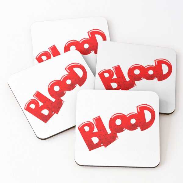 Item preview, typography, blood, letters, stains designed and sold by fifou96.