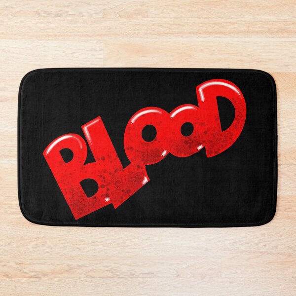 Item preview, typography, blood, letters, stains designed and sold by fifou96.