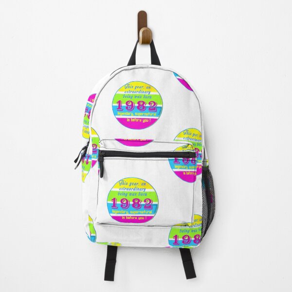 Item preview, Birthday 1982 in a circle with 80s colors designed and sold by fifou96.