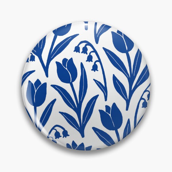 Item preview, Tulip and Lilies Blue designed and sold by RavenPhoenixST.