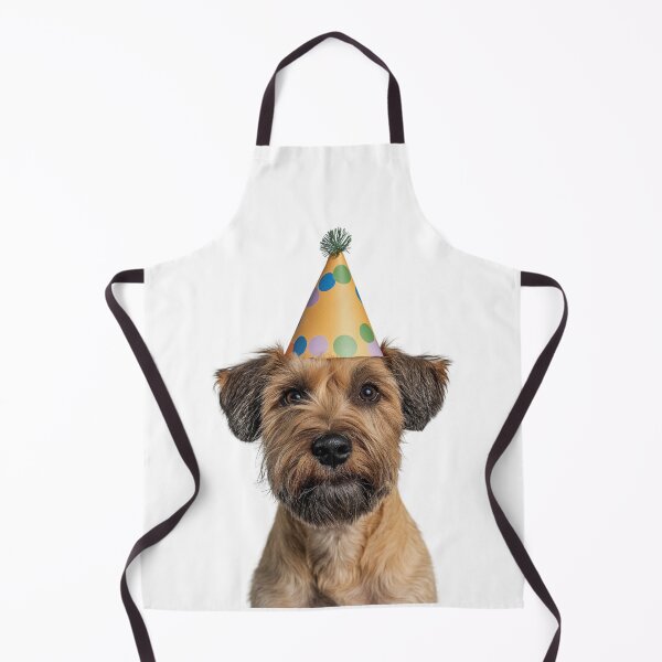 Item preview, Cute Soft Coated Wheaten Terrier dog with Party Hat Birthday Celebration designed and sold by LazyOwlStore.
