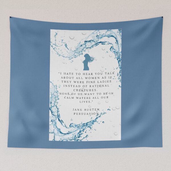 Item preview, None of us want to be in calm waters all our lives designed and sold by LiteraryLoves.