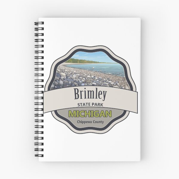 Item preview, Brimley State Park, Chippewa County, Michigan designed and sold by Wanderful-roads.