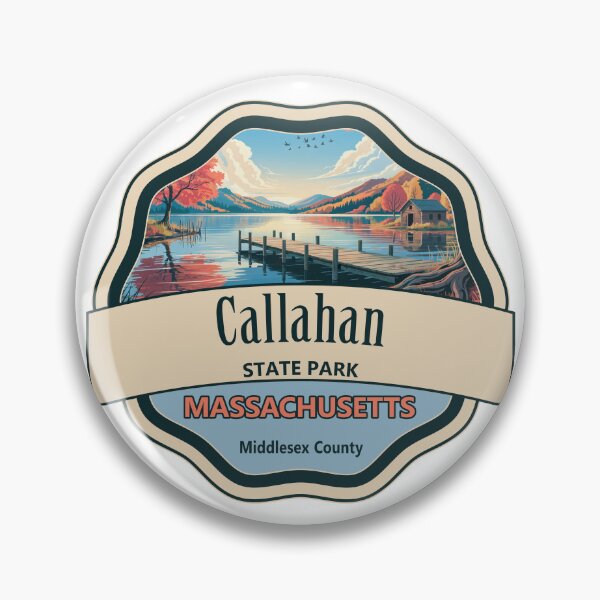 Item preview, Callahan State Park, Middlesex County, Massachusetts designed and sold by Wanderful-roads.