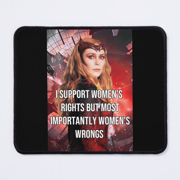 Item preview, Scarlet Witch I support women's rights & wrongs designed and sold by DragonYEE.