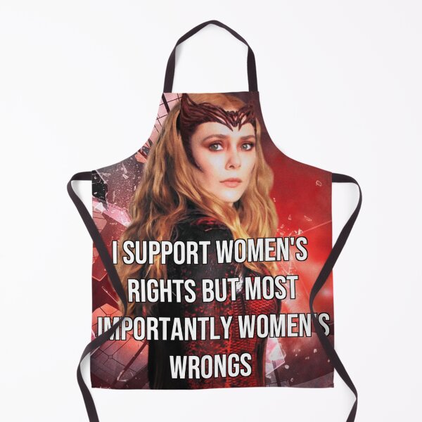 Item preview, Scarlet Witch I support women's rights & wrongs designed and sold by DragonYEE.