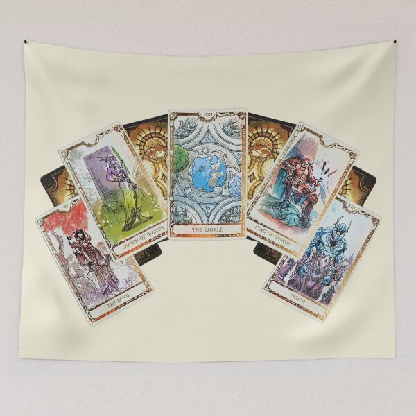 Item preview, Villain+Azeroth Tarot Card Design designed and sold by DragonYEE.