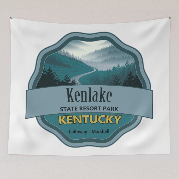 Item preview, Kenlake State Resort Park, Calloway and Marshall Counties, Kentucky designed and sold by Wanderful-roads.