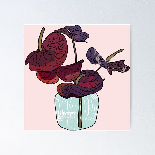 Item preview, Anthurium andraeanum designed and sold by Kaewtaming.