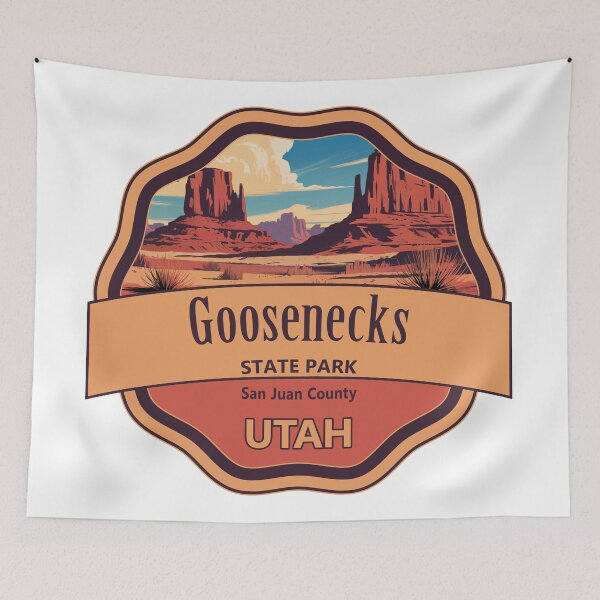 Item preview, Goosenecks State Park, San Juan County, Utah designed and sold by Wanderful-roads.