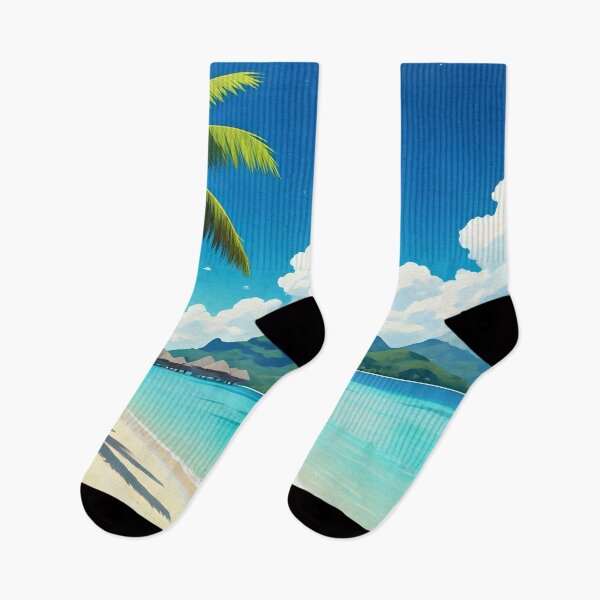 Item preview, Matira Beach, Bora Bora: Powder-Soft White Sands designed and sold by LSVart.
