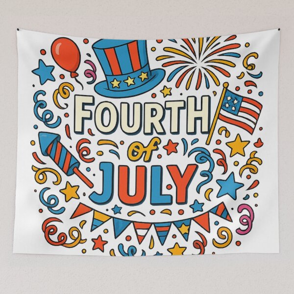 Item preview, Spectacular 4th of July Illustration  designed and sold by Brontox.