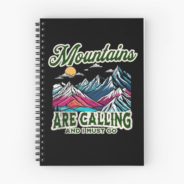 Item preview, Mountains Are Calling Retro Adventure designed and sold by Broken Minimalister.