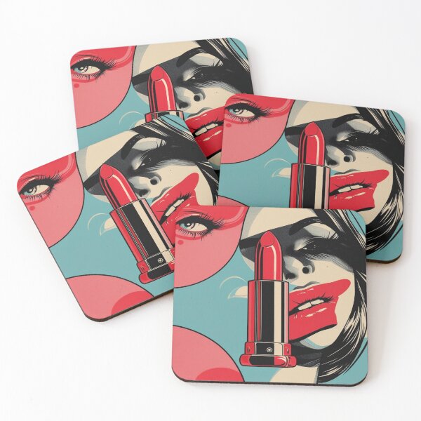 Item preview, Vibrant Red Lipstick designed and sold by HonneUmi.