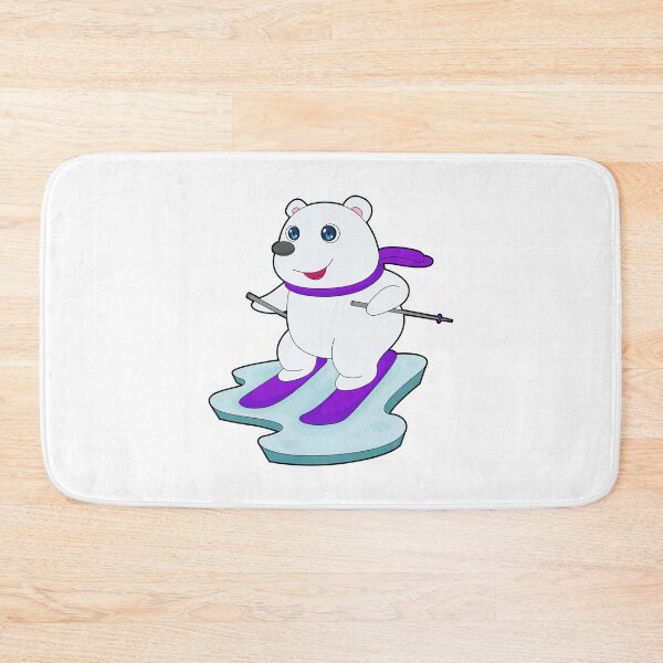 Item preview, Polar bear Skier Ski designed and sold by Snabdesign84.