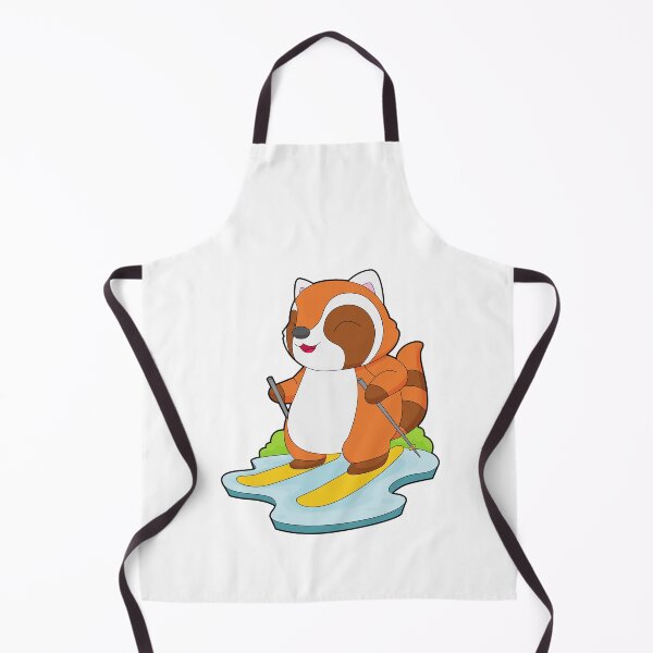Item preview, Red Panda Skier Ski designed and sold by Snabdesign84.