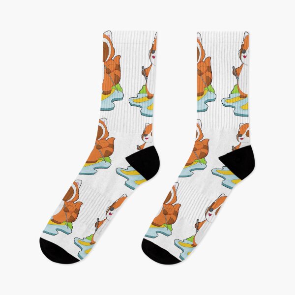 Item preview, Red Panda Skier Ski designed and sold by Snabdesign84.