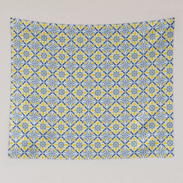 Item preview, Artisanal Lemon Mosaic Style designed and sold by Designbes.