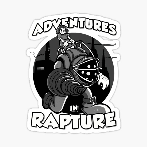 Item preview, Adventures In Rapture - Retro Parody T-Shirt designed and sold by anuj3she.