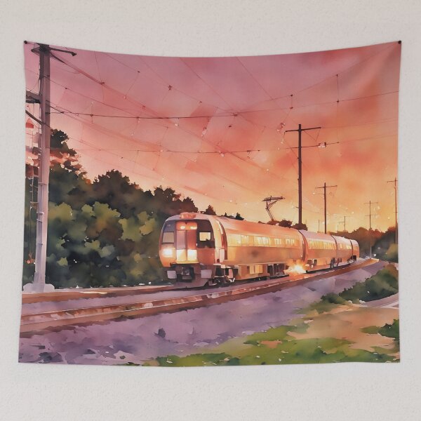 Item preview, Sunset Express designed and sold by RCWatercolours.