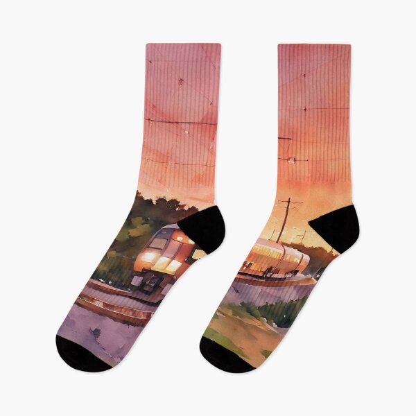 Item preview, Sunset Express designed and sold by RCWatercolours.