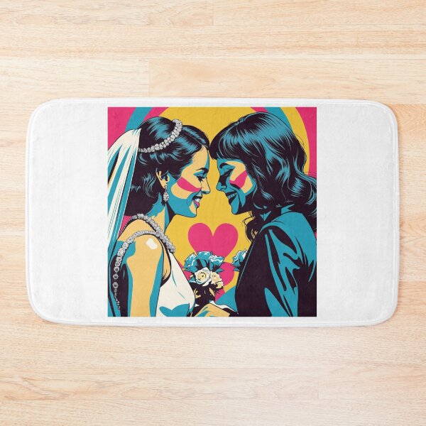 Item preview, Two Females At Their Wedding Ceremony designed and sold by HonneUmi.
