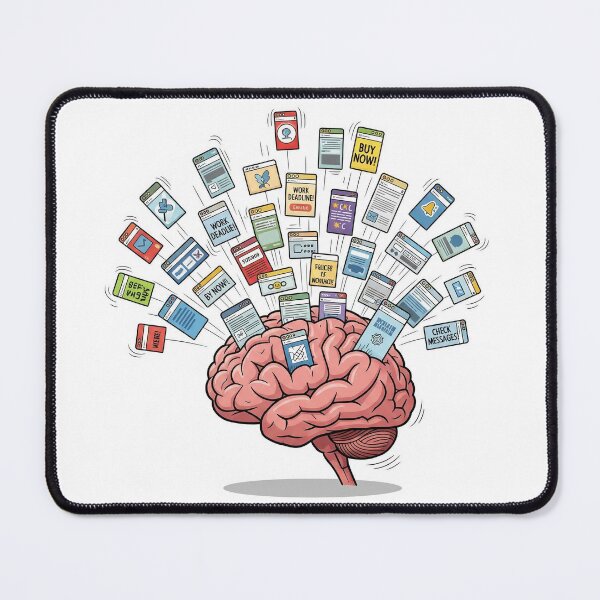 Item preview, "Too Many Tabs Open (In My Brain)" designed and sold by Roniit0001.