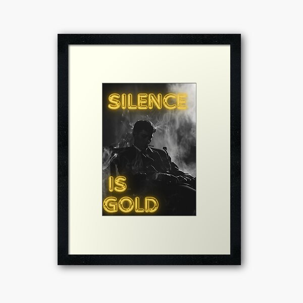 Aperçu de l'œuvre Silence ombragé – Portrait de style noir créée et vendue par TeutaDesings.