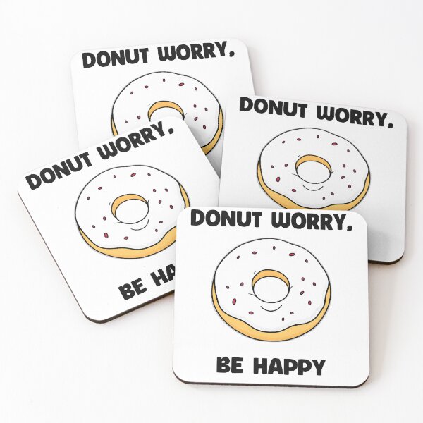 Item preview, Donut Worry, Be Happy designed and sold by allogy.