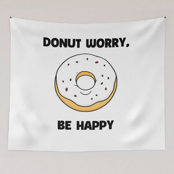 Item preview, Donut Worry, Be Happy designed and sold by allogy.